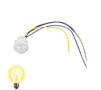 Pulsante del sensore di movimento della luce, pulsante di movimento della luce attivato,Pulsante di luce del garage avanzato ad alta sensibilità di sensibilità | Controller di rilevamento del