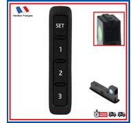 Pulsante Della Mente Esp Di Sedile per Seat Alhmabra - 1Z0959769A Nero
