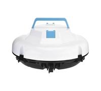 Pulsante della Piscina Robotica a Corda, Doppia Aspirazione Forte Robot Piscina Leggero per Aspirapolvere per Pvc, Cemento a Mosaico, Piscine in Fibra di Vetro (Spina europea)