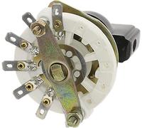 Pulsante dell'interruttore di alimentazione 1 Polo 6/7/8/9/10 3W2D 4W2D 5W2D 3W3D Posizionare con il selettore rotativo del canale cappuccio(1 Pole 6 Position)