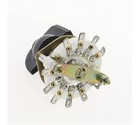 Pulsante dell'interruttore di alimentazione 1 Polo 6/7/8/9/10 3W2D 4W2D 5W2D 3W3D Posizionare con il selettore rotativo del canale cappuccio(1 Pole 10 Position)