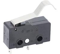 Pulsante dell'interruttore di alimentazione 10 PC Micro interruttore 2/3pin No/nc Mini limite 5A 250VAC KW11-3Z Leva arco rullo a scatto push micro switch(2p Curved Handle)