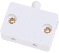 Pulsante dell'interruttore di alimentazione 202A Interruttore normalmente chiuso/auto-resettamento/porta del guardaroba/porte/porte scorrevoli interruttore universale/ 1A250V / 2A250V(1a 250v White)