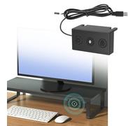 Pulsante di accensione del PC dell'impronta digitale USB Interruttori Schermo Desktop esterno Computer PC Interruttori Pulsante Lettore di impronte digitali USB