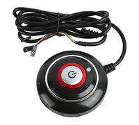 Pulsante di accensione del PC LOCADENCE, installazione portatile, robusta e leggera, in ABS, interruttore di accensione del PC Plug and Play per Internet Café (Niente audio, niente USB)