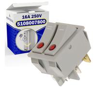 Pulsante di Accensione del Radiatore ad Olio SR-55 16А 250V con Codice Originale 5108007800 per Delonghi - MONTERAL