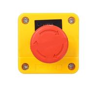 Pulsante di arresto di emergenza, interruttore di arresto di emergenza, uno normalmente aperto e uno normalmente chiuso