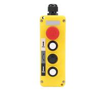 Pulsante di arresto, Interruttore a pulsante for paranco industriale a 3 tasti for il controllo della gru IP68 impermeabile PC COB-T3M