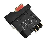 Pulsante di arresto, Interruttore elettromagnetico a pulsante KJD17B a 6 pin AC250V 15A Interruttori magnetici