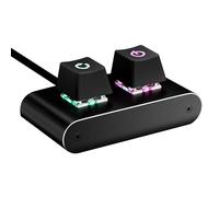 Pulsante Di Attivazione Esterno - Nero Alluminio 2 M Risposta Plug-and-play, Alloggiamento Leggero, Trigger Esterno Da Desktop Portabilità Appassionato Di Spazio Di Lavoro Professionale Cafe