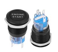Pulsante di Avviamento 12V Impermeabile per Trattore, Interruttore Accensione Auto