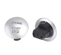 Pulsante di avviamento Keyless Go 2215450714 Compatibile con Mercedes Benz ML, GL, R, S, E, C CLASSE E350, S550, B180, C180, C200, Infiniti QX30 Q30 Pulsante di accensione Start Stop Keyless