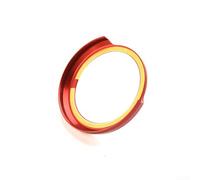 Pulsante di avviamento motore in alluminio anodizzato rosso con anello circostante per BMW Modelli F20 F22 F30