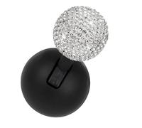Pulsante di avviamento per auto a bilanciere - Coperchio decorativo per pulsante di avviamento del motore, accessorio interno moderno | Joystick decorativo a dondolo con barra a sfera in strass, co