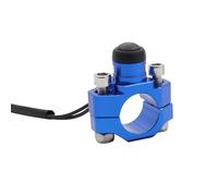 Pulsante di avviamento per Moto da 22 mm, Interruttore ON/off Start/Stop per Moto, Alluminio CNC, ATV, Scooter, Moto da Cross, Accessori universali per Moto, Nero
