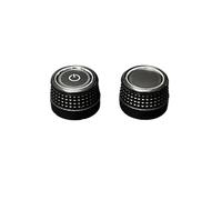 Pulsante Di Avvio Adatto per VW Cross Polo 5 6R GTI Vento Golf 6 Jetta Manopola rotante di controllo radio CD Pulsante interruttore schermo GPS Interruttore a Bilanciere (1Pair-2PCS)