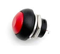 Pulsante Di Avvio Pulsante Momentaneo 5/20/100 pezzi PBS-33B 2 pin mini interruttore 12 mm 12 V 1 A impermeabile interruttore a pulsante momentaneo blocco di ripristino(Red Reset,20PCS)