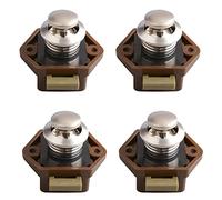 Pulsante di blocco, della paletta del rimorchio, porta roulotte, 4 pezzi senza chiave Blocco