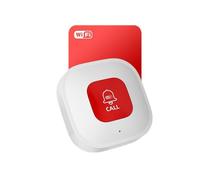 Pulsante di Chiamata per Badante Tuya WiFi per Anziani con Notifica Tramite App, Sistema di Allerta Vitale, Monitoraggio Degli Anziani, Cercapersone