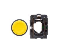Pulsante di comando 22 mm giallo con Harmony XB5 XB5A51