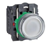 Pulsante di comando illuminato bianco Harmony XB5 XB5AW3165