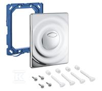 Pulsante di comando per telaio Surf, cromo 42302000
