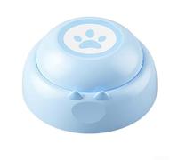 Pulsante di comunicazione bidirezionale per addestramento del cane con comandi vocali registrabili e design in plastica per uso a lungo termine nell'addestramento degli animali domestici (blu)