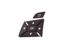 Pulsante di controllo del volante Compatibile Con Benz Per G Class Per W166 2013 2014 2015 2016 2017 2018 OEM 1669052800 Pulsanti Volante Auto Coperchio Interruttore Controllo(Brown,Left)