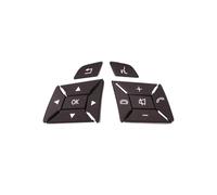 Pulsante di controllo del volante Compatibile Con Benz Per ML Class Per W166 2012 2013 2014 2015 OEM 1669052800 Pulsanti Volante Auto Coperchio Interruttore Controllo(Brown,1 pair)