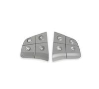 Pulsante di controllo del volante Compatibile Con Benz Per W164 GL Class 2006 2007 2008 2009 OEM 1648207910 Volante Multifunzione Auto Pulsante Interruttore Kit Controllo(Gray,Size1)
