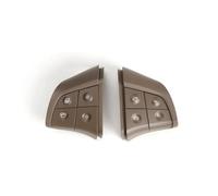 Pulsante di controllo del volante Compatibile Con Benz Per W164 GL Class 2006 2007 2008 2009 OEM 1648207910 Pulsanti Volante Multifunzione Auto Tasti Controllo Telefono(Beige,Size1)