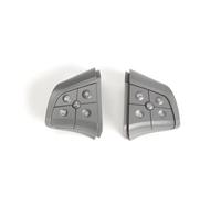 Pulsante di controllo del volante Compatibile Con Benz Per W245 B Class 2008 2009 2010 2011 OEM 1648207910 Volante Multifunzione Auto Pulsante Interruttore Kit Controllo(Gray,Size2)