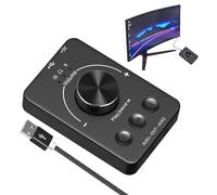 Pulsante Di Controllo Del Volume PC - Pulsante Di Controllo Volume Multimedia USB | Controller Del Computer Di Elaborazione Angolo Raffinato per Casa, Scuola, Area Di Lavoro E Caffè I