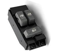 Pulsante di controllo elettrico del finestrino Interruttore Leva finestra master elettrico Compatibile con un Silverado 15047637 Pannello di controllo Pulsante regolatore Interruttore lato conducente