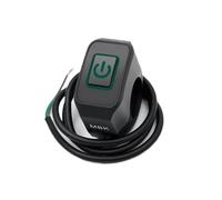 Pulsante di Controllo Interruttore Manubrio Interruttore Moto Faro Clacson Interruttore Di Comando Modificato Supporto Manubrio Pulsante Rosso Blu Bianco Giallo Verde Con Luce(3)