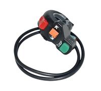 Pulsante di Controllo Interruttore Manubrio Moto 22mm 7/8 "Interruttore On Off Corno Faro Indicatori Di Direzione Interruttori Di Comando Manubrio A Pulsante