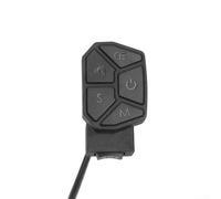 Pulsante di controllo per scooter elettrico a 6 pin, 7 funzioni, impermeabile, con fari e supporto per indicatori di direzione