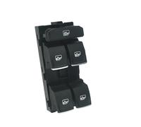 Pulsante Di Controllo Principale Alzacristalli Elettrici Con Luce Rossa/bianca Per VW Per Golf MK7 E Per Passat B8 2014-2018 5G0959857(ElectroplateRed)