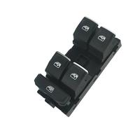 Pulsante Di Controllo Principale Alzacristalli Elettrici Con Luce Rossa/bianca Per VW Per Golf MK7 E Per Passat B8 2014-2018 5G0959857(ElectroplateWhite)