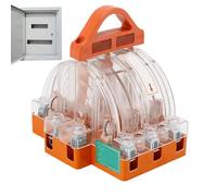 Pulsante di Disconnessione della Batteria,Pulsante Isolatore Batteria - Con Indicatore Led Tagliacorrente Tripolare Sicurezza Sistemi Elettrici Manutenzione Veicoli Applicazioni
