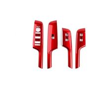 Pulsante Di Interruttore Di Sollevamento Finestrino Auto Rosso Copertura Superficie Bracciolo Portiera Per Hyundai Per Kona SX2 2024 LHD Interni modanature