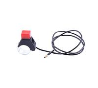 Pulsante di interruzione, interruttore momentaneo Mini moto universale Quad Dirt Bike Stop Pulsante di interruzione Misura 22mm manubrio 49cckeenso universal mini moto,tasto spegnimento minimoto strad