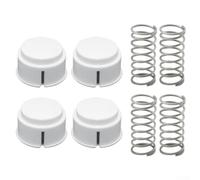 Pulsante di ricambio e molla per refrigeratore igloo compatibile con vari modelli di Playmate tra cui 43582 43400 13054 per Playmate Armor Mini (4 set)