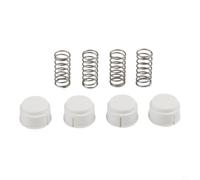 Pulsante di ricambio per dispositivo di raffreddamento igloo con set di molle - Adatto ai modelli 13054 Armatura per mini - Facile installazione Tap Fix (4 pezzi)