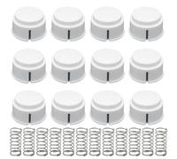 Pulsante di ricambio per dispositivo di raffreddamento igloo con set di molle - Adatto ai modelli 13054 Armatura per mini - Facile installazione Tap Fix (12 pezzi)