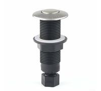 Pulsante di ricambio per interruttore dell'aria in acciaio da 25 mm per smaltimento dei rifiuti geyser, isolato e per sicuro