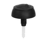 Pulsante di ricambio per WC a doppio scarico, colore nero opaco, per Twyford Optima 49 modello con copertura di supporto, plastica ABS, parte di riparazione per serbatoio WC durevole