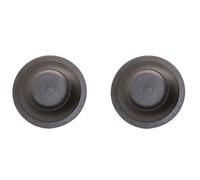 Pulsante di rilascio porta interna posteriore, 2 pezzi, in plastica nera, 735426396 735539554 1607485980 872830 per Ducato 250 2006-2014 Relay Boxer Mk3 Compatibile con Fiat Ducato Citroen Mk3 Peugeot