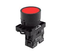 Pulsante di ripristino automatico da 22 mm Interruttore pulsante di arresto avvio con il simbolo della freccia XB2 Flat Touch 1NC / 1NO Serie di pulsanti di commutazione Componenti elettronici (Size