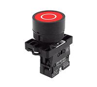 Pulsante di ripristino automatico da 22 mm Interruttore pulsante di arresto avvio con il simbolo della freccia XB2 Flat Touch 1NC / 1NO Serie di pulsanti di commutazione Componenti elettronici (Size